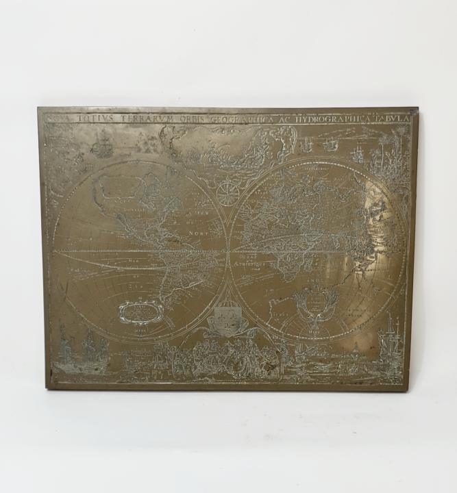 Brass Etching / Engraving CURIOUS SCIENCE
