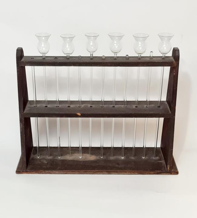 Glass Thistle Tubes In Rack CURIOUS SCIENCE