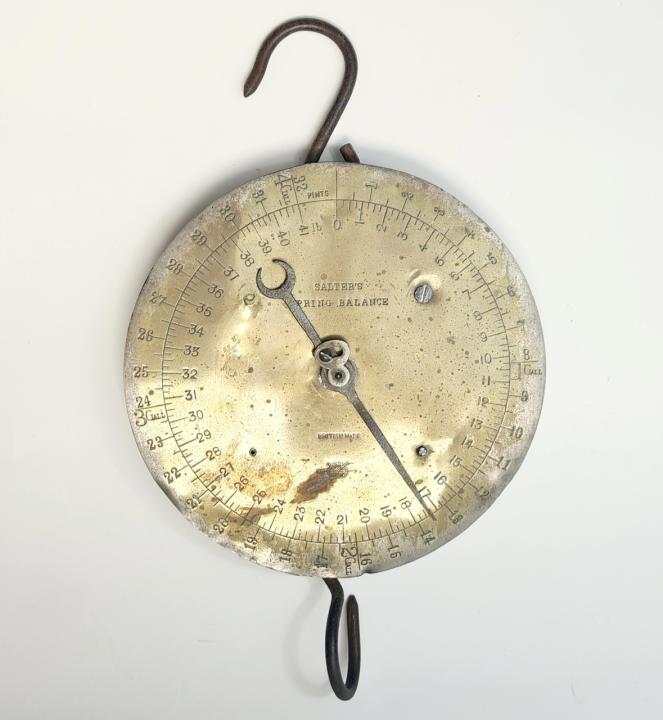 Brass Hanging Scales CURIOUS SCIENCE