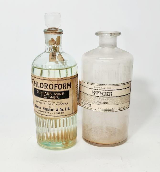 Ether / Chloroform Bottles | CURIOUS SCIENCE
