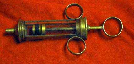 antique medical syringe curious science curious charts