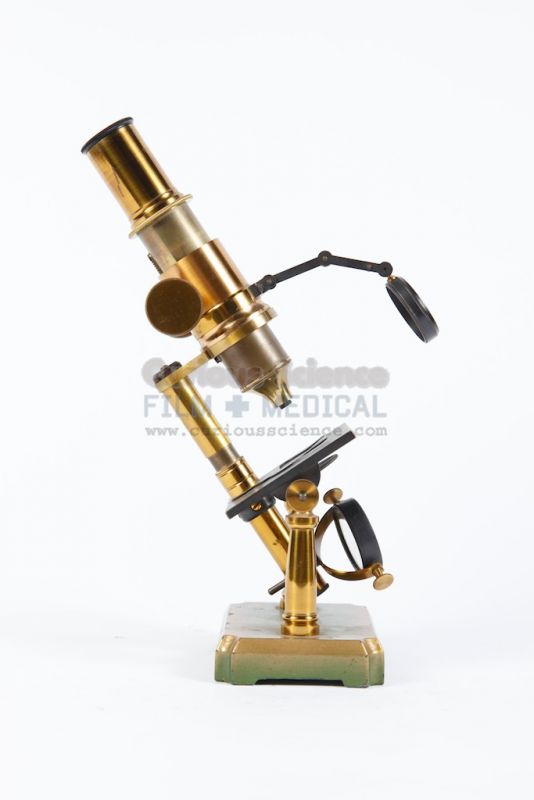 Antique Microscope CURIOUS SCIENCE