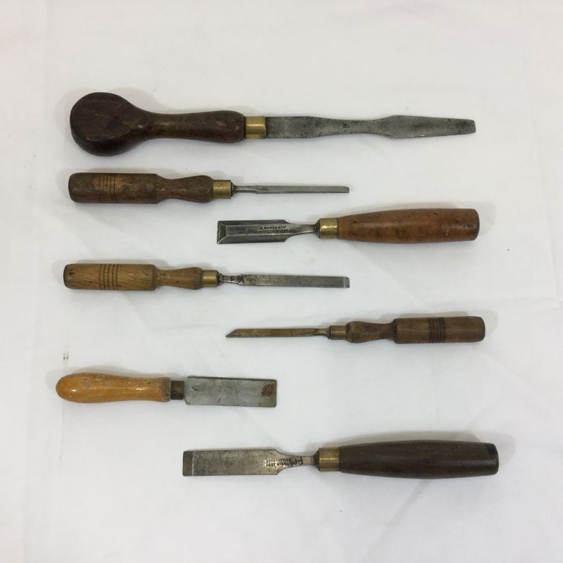 Vintage wood chisels CURIOUS SCIENCE