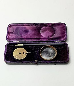 Vintage Cased Ophthalmoscope
