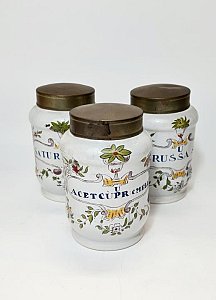 Pharmacy Jars Metal Lids (priced individually)