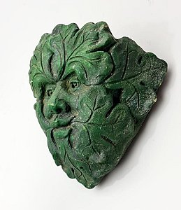 Green Man - Stone