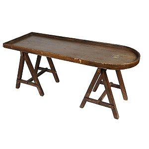 Wooden Operating / Mortuary Table