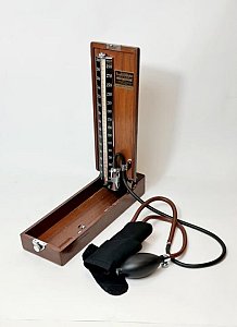 Period Sphygmomanometer (Blood Pressure) Wooden Case