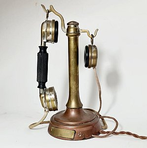 1920’s Vintage Candlestick Telephone