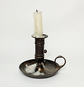 Pewter Candle Holder