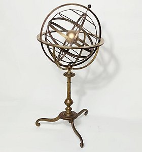 Decorative Brass Armillary