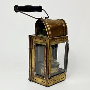 Brass Carriage Lamp