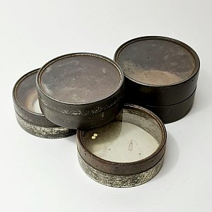 Glass Topped Specimen Tins (priced per unit)