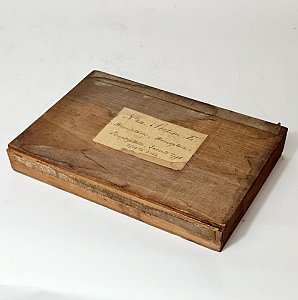 Vintage Slide Storage Box & Slides