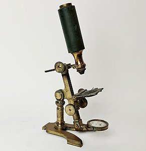 Vintage Brass Microscope