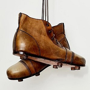 Vintage football boots