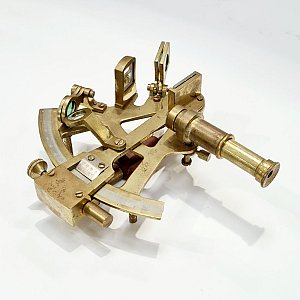 Miniature Brass Sextant