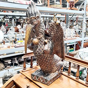 Carved Wooden Bird