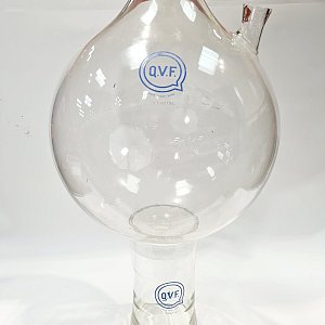 Large Spherical Flask On Glass Stand