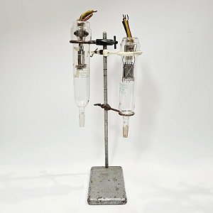 Laboratory Equipment On Retort Stand