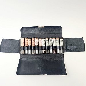 Homeopathic Set In Leather Case