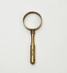 Small Brass Magnifying Glass