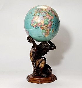 Small Globe On Atlas’ Shoulders