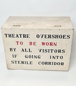 Vintage Theatre Overshoes Box