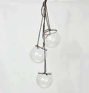 Hanging Glass Bowls (each)