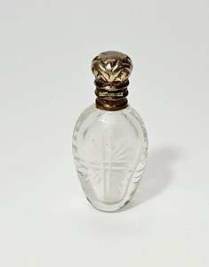 Glass Bottle - Silver Lid