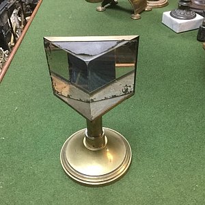 Prism on stand