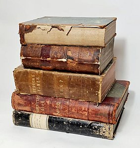 Large Antique Books (each)