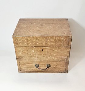 Wooden Apothecary Chest