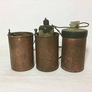 Vintage Copper Battery Cells (priced individually)