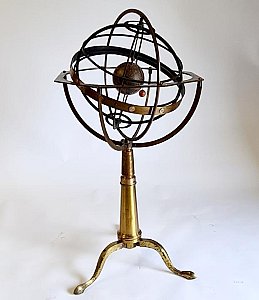 Armillary Sphere on Tripod Stand