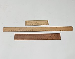 Wooden Ruler (priced individually)