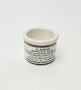 Small Ceramic Ointment Jar