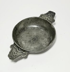 Pewter Blood Letting Bowl