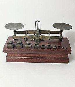 Scales With Brass Weights