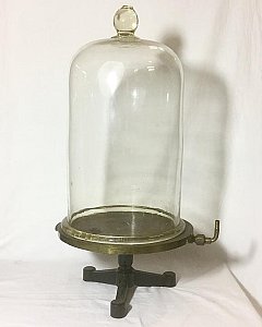 Bell Jar on Vacuum Plate