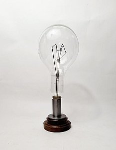 Large Period Lightbulb On Stand