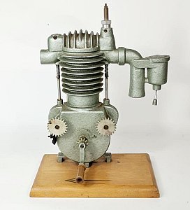 Cutaway Model Of 4 Stroke Petrol Engine