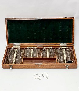 Cased Set Of Optician’s Lenses