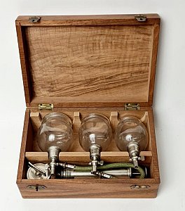Cased Set Of Cupping Glasses