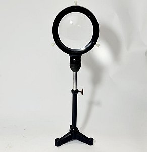 Magnifying Lens In Laboratory Stand