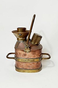 Small Copper And Brass Liquid Measure