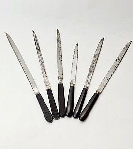 Period Ebony Handled Surgeon’s Knife (priced separately)