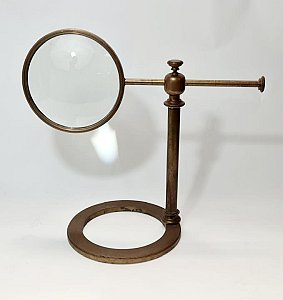 Brass Cantilever Magnifying Glass