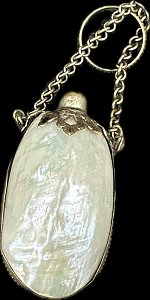 Small scent bottle and chain