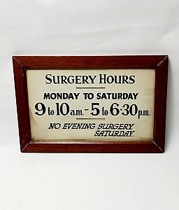 Period Surgery Hours Glazed Sign